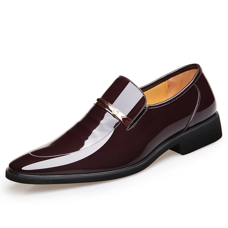 Men's Patent Leather Formal Business Shoes