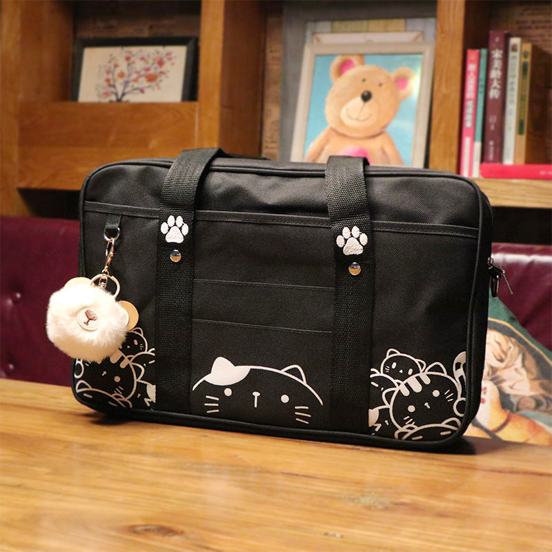 Women's Student One-Shoulder Portable Diagonal Bag Handbag