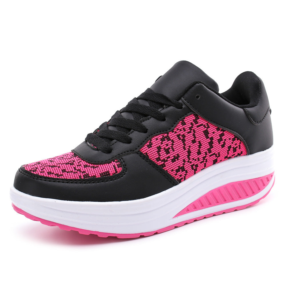 Women's Flying Woven Platform Sneakers
