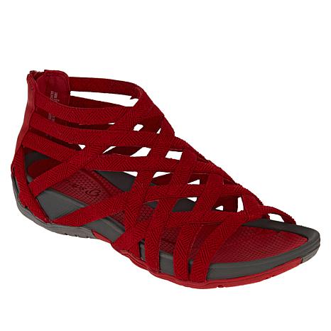 Women's Cross Strap Wedge Sandals