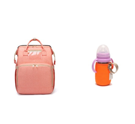 USB Charging Mommy Bed Backpack