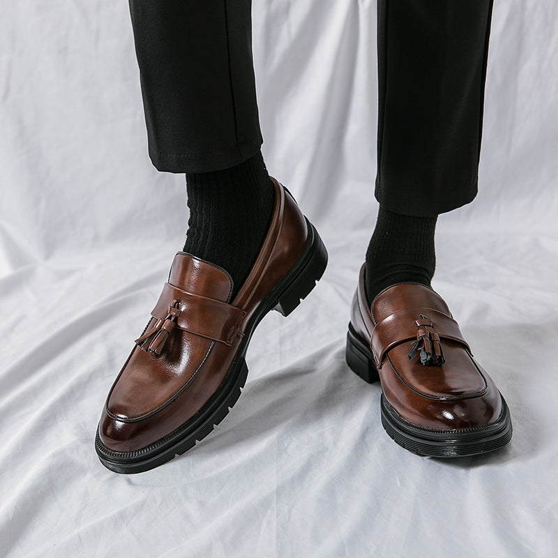 Brogue Business Casual Tassel Loafers