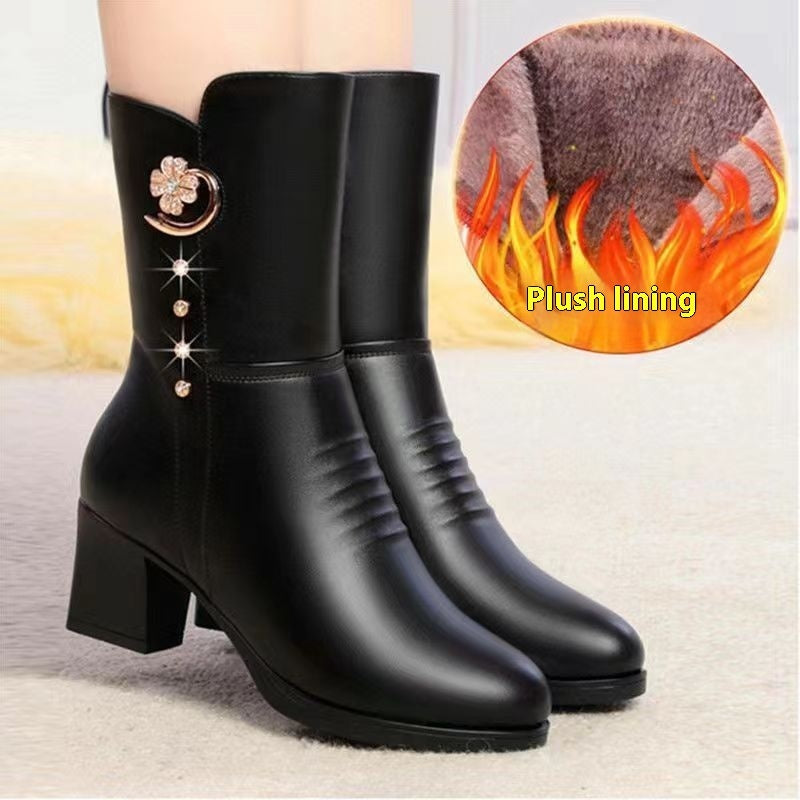Women's Mid-Calf Martin Boots