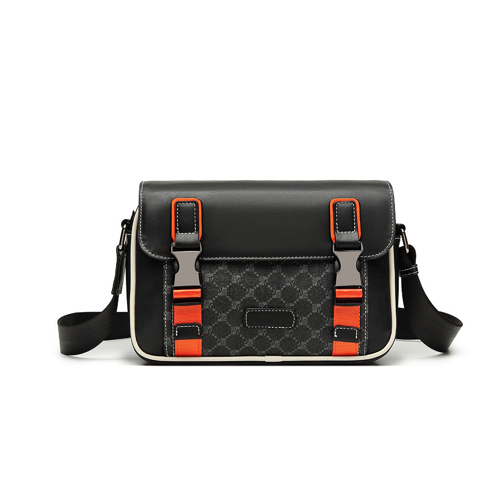 Men's Casual Horizontal Commuting Shoulder Bag