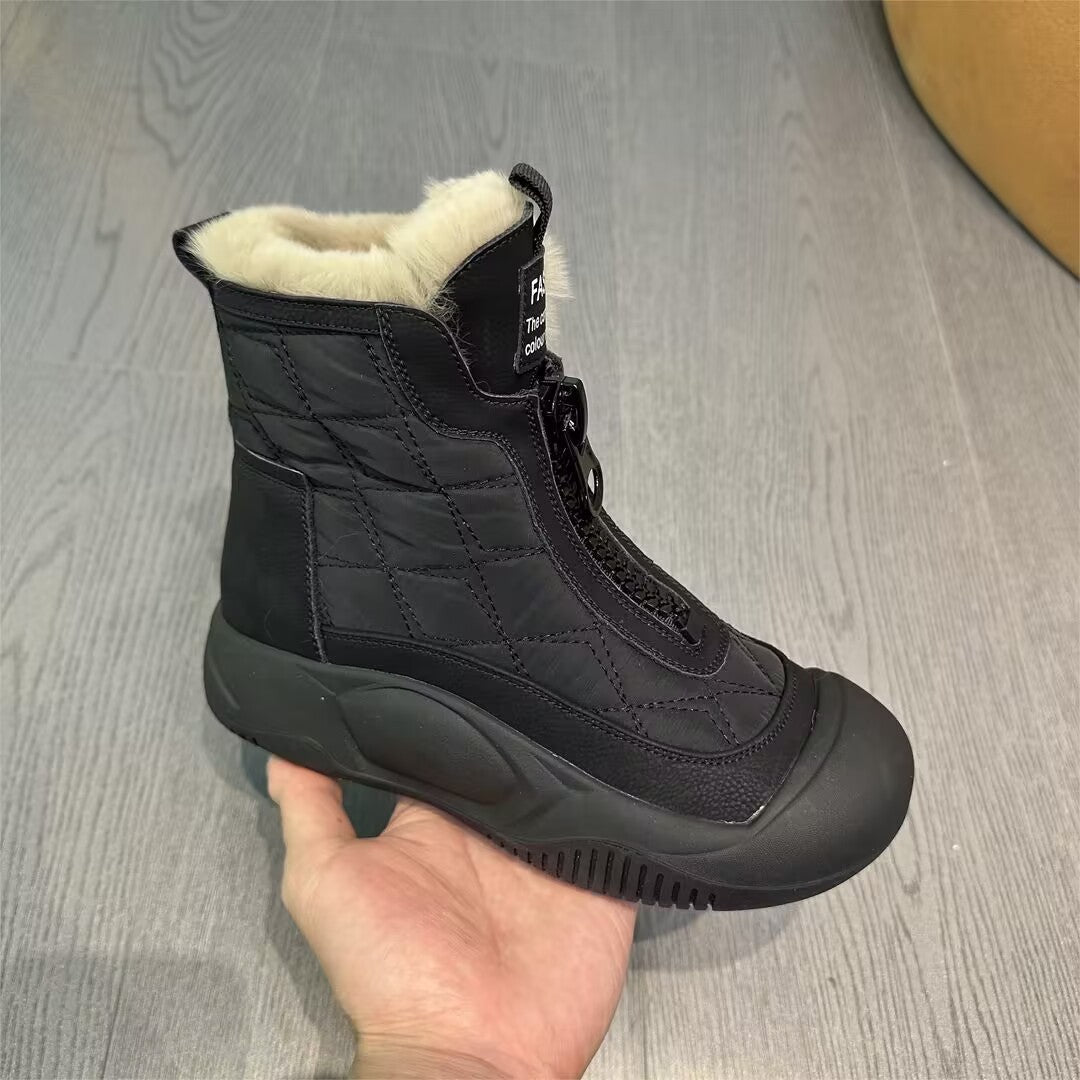 Color Matching Leisure Fashion Snow Boots