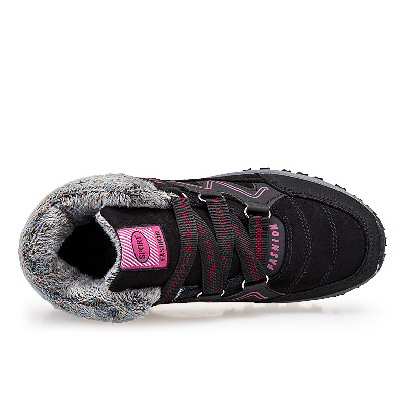 Women's Outdoor Snow Velvet Warm Flats