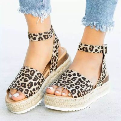 Wedge Fish Mouth Sandals
