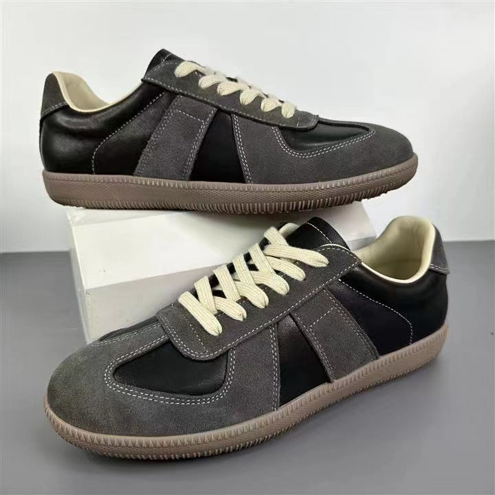 Men's Genuine Leather Versatile Sports Casual Sneakers