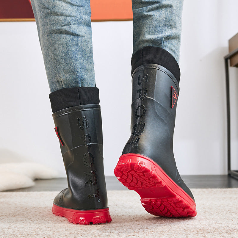 Men's Thermal Rain Boots