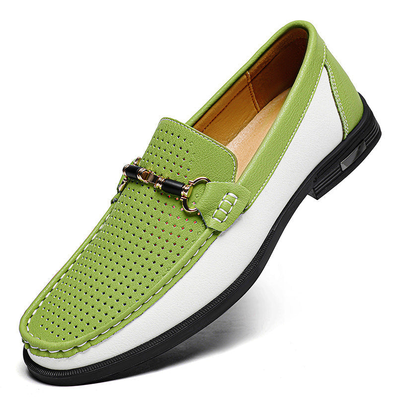 Men's Genuine Leather Moccasins Shoes