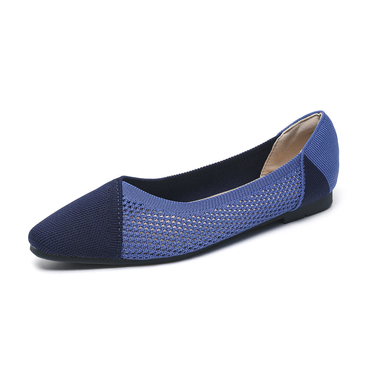 Women's Flying Woven Knitted Flats