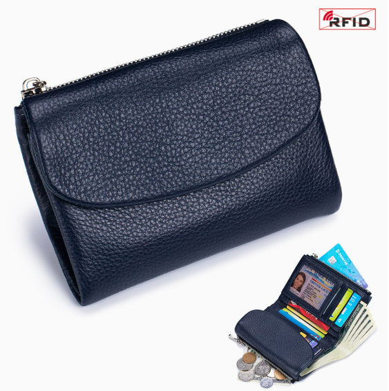 Women's Short Wallet with Soft Slouchy Shape