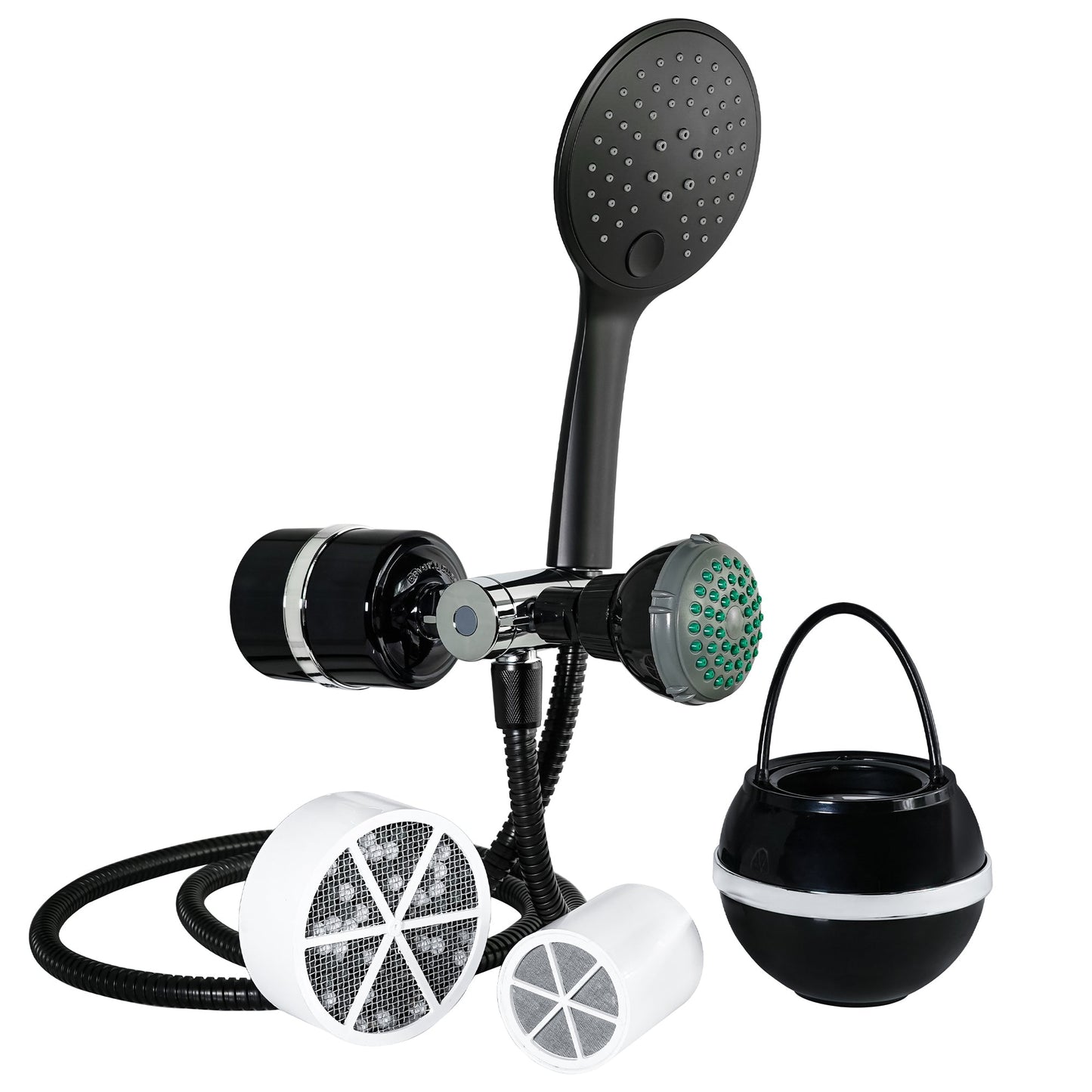 2-in-1 Combo Shower Filter and Bath Ball® Bundle