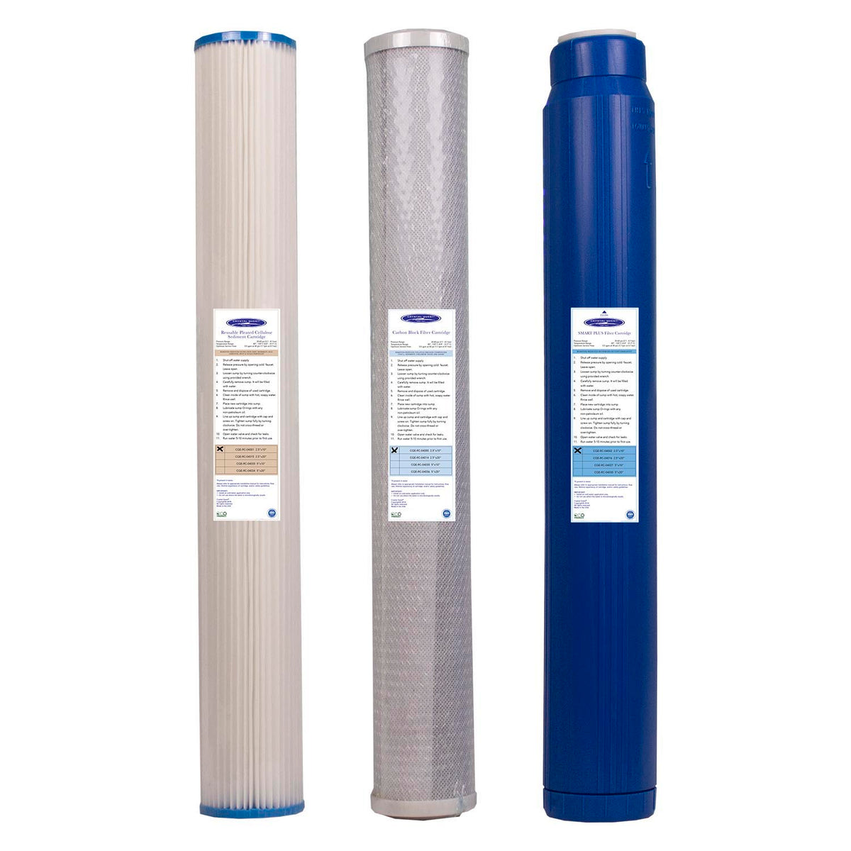 200/300 GPD Whole House RO Filter Pack