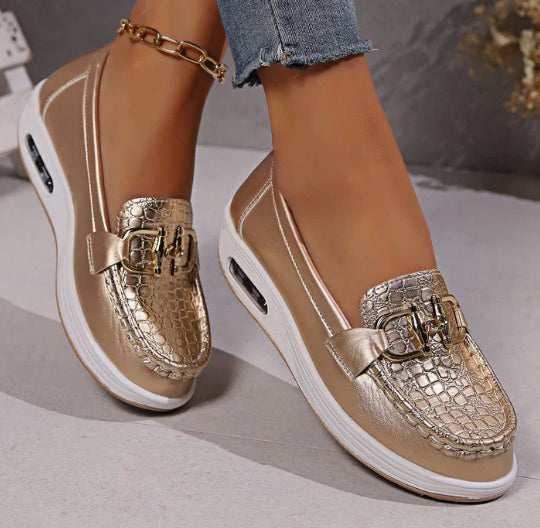 Women's Fly-kit Mesh Casual Heels