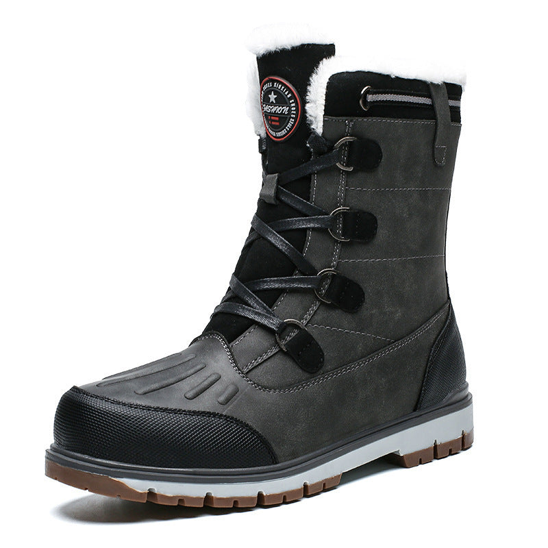 Men's Waterproof Warm Snow Boots