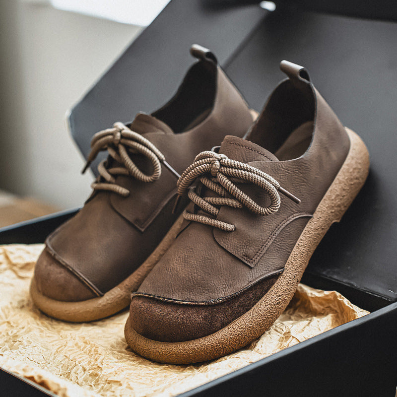 Men's Outdoor Lightweight Retro Workwear British Style Shoes