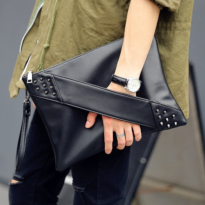 Rivet Clutch Wallet