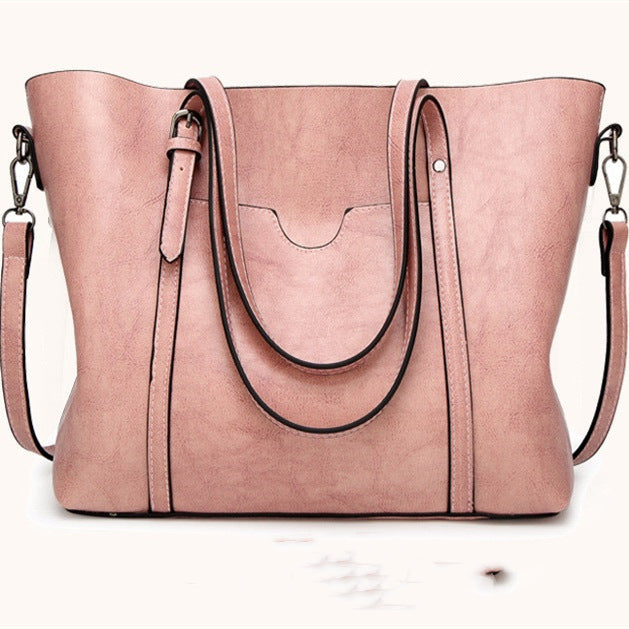 Large-Capacity Soft Slouchy Tote Bag
