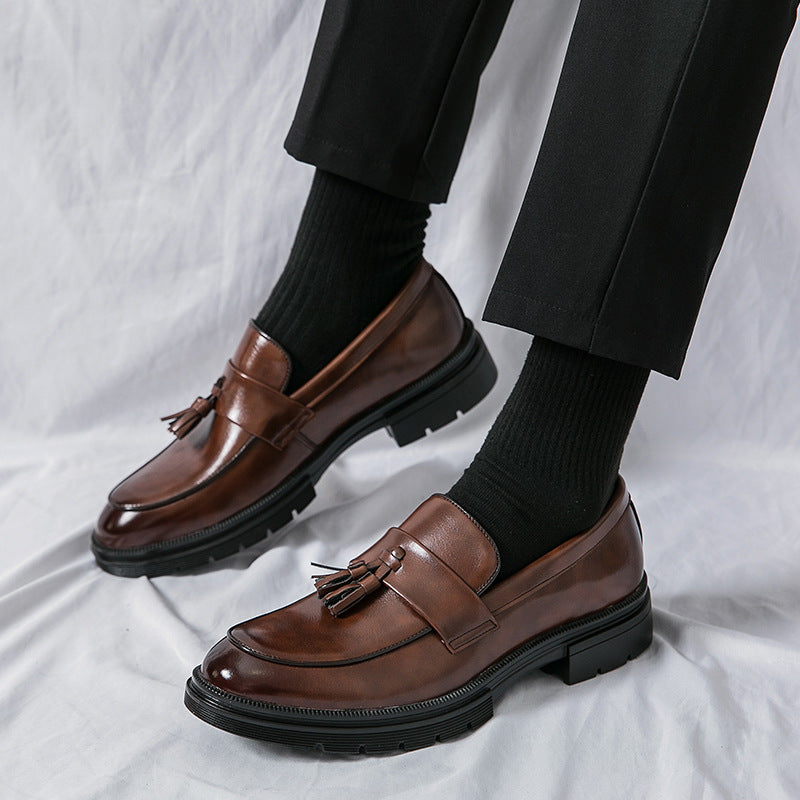 Brogue Business Casual Tassel Loafers