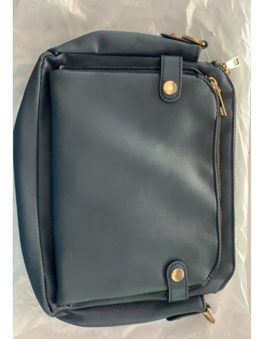 Retro Three-Layer Messenger Bag Travel Bag