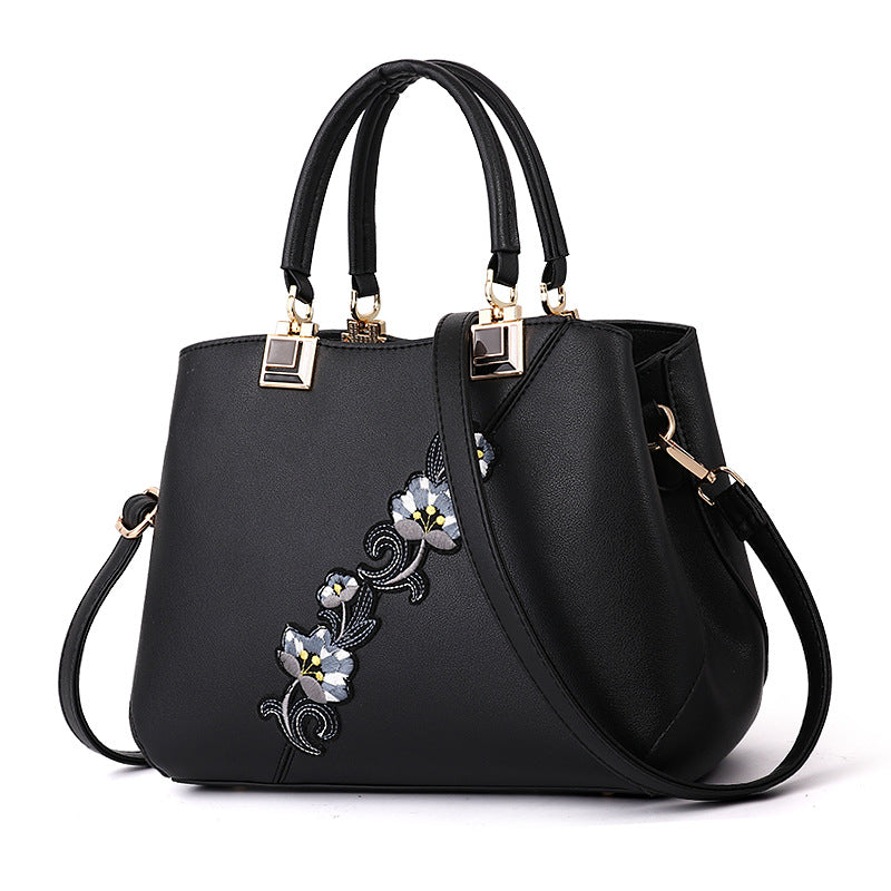 Women's Contrasting Color Handbag