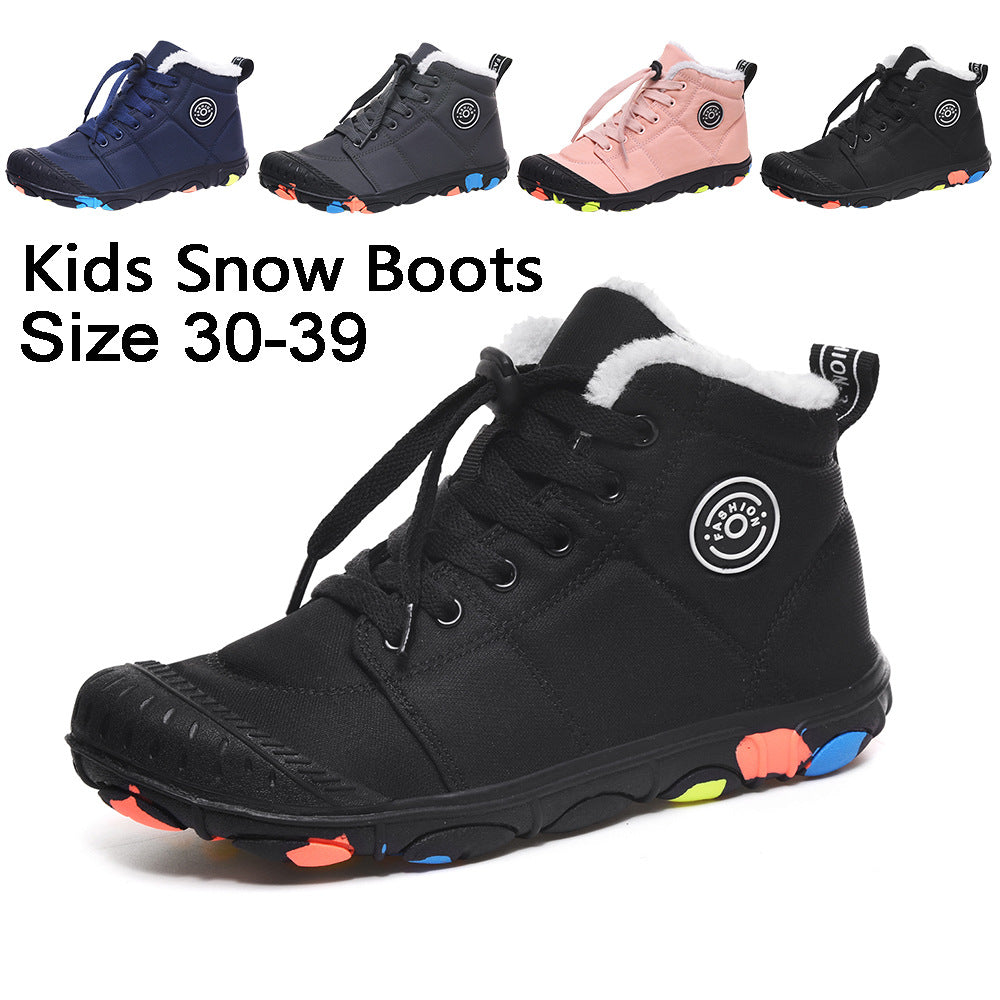 Warm Kids Waterproof Sneakers