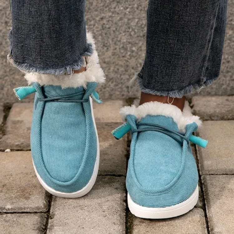 Women's Flat Warm Cotton Shoes