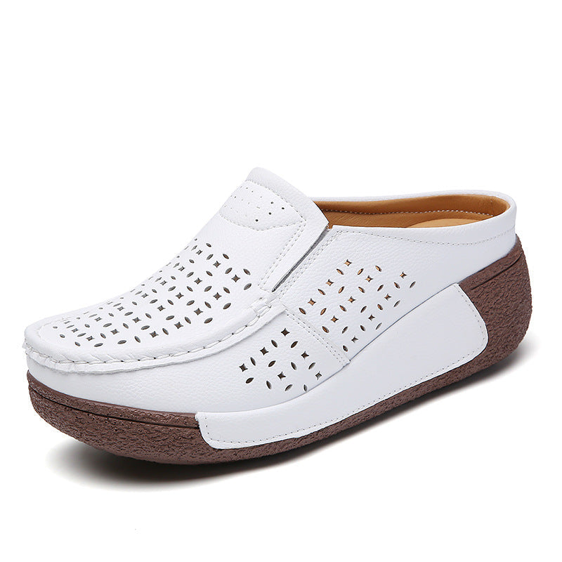 Casual Thick Bottom Slip-On Slippers