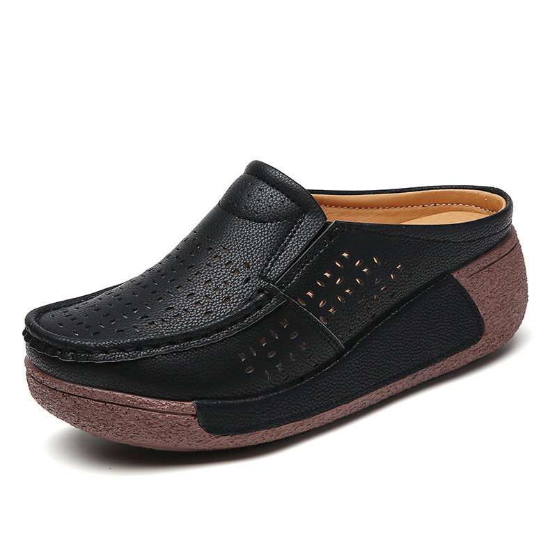 Casual Thick Bottom Slip-On Slippers
