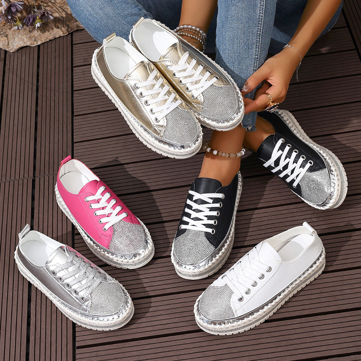 Women's Chunky Sole Sneakers