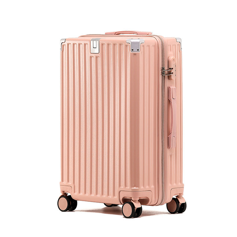 Unisex Aluminum Frame Solid Trolley Travel Case Travel Bag