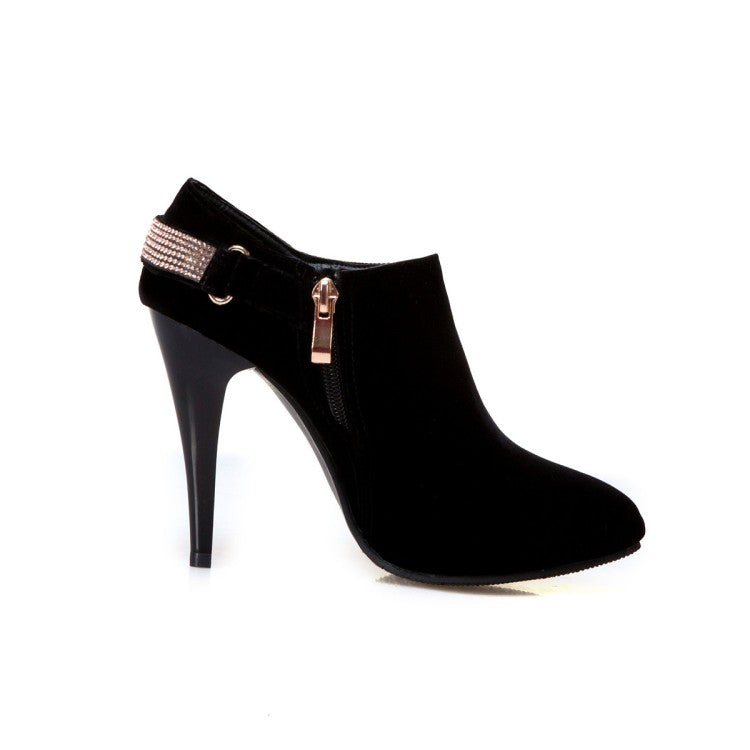 Women's High-Heeled Stiletto Platform Shoes