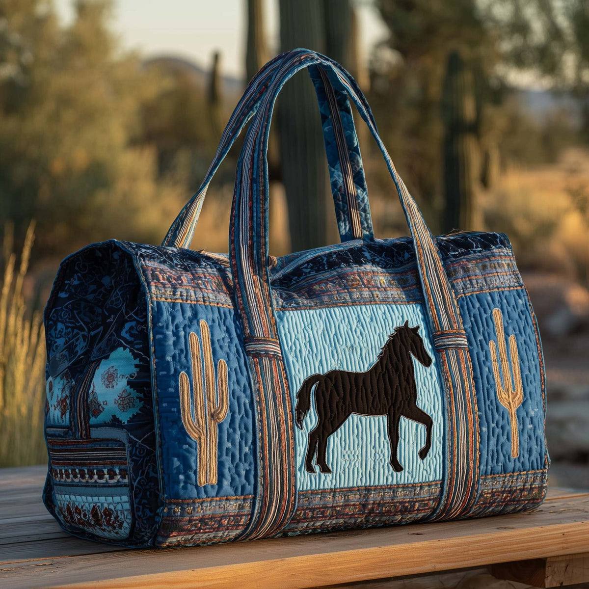Short-Distance Handheld Quilted Travel Bag