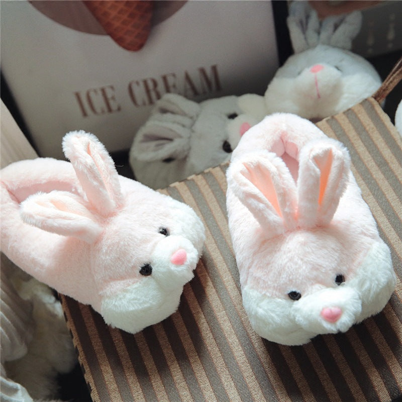 Warm Rabbit Home Slippers