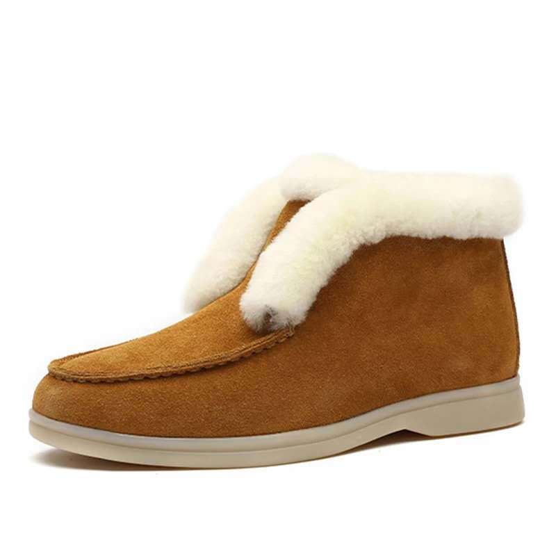 European And American Warm Casual Short Boots