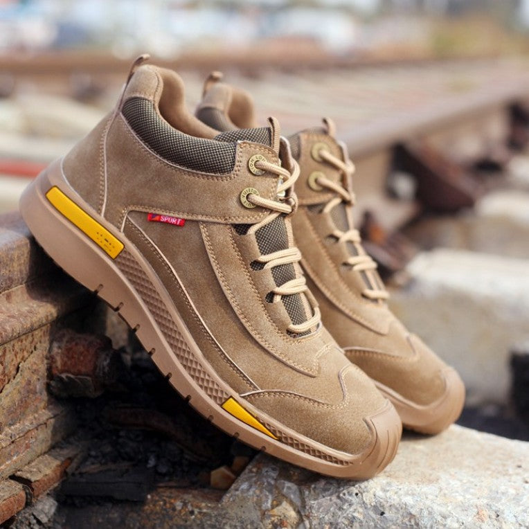 Protective Steel Toe High-Top Shoes