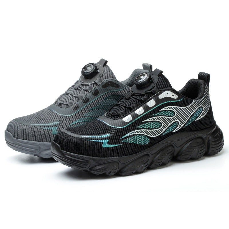 Men's Breathable Mesh Labor Protection Shoes