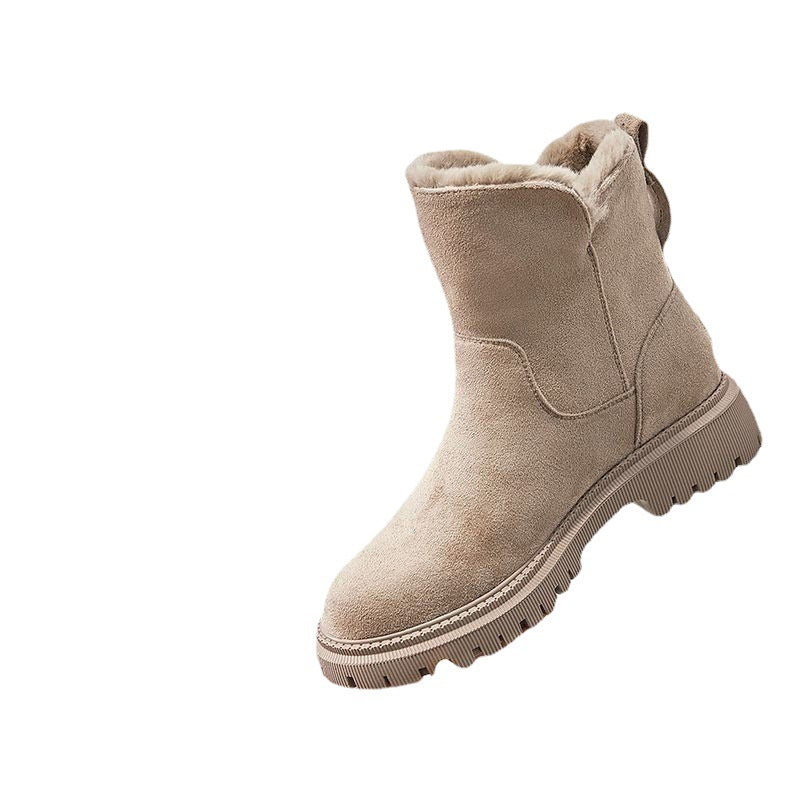 Women's Fleece-Lined Side Zip Boots