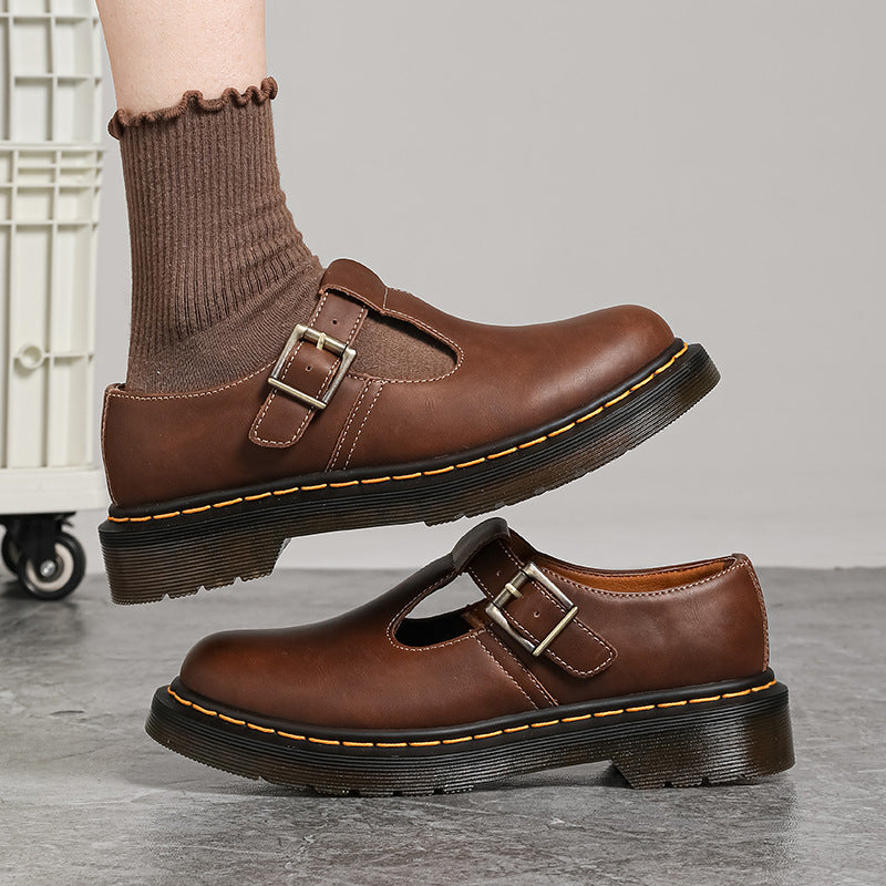 T-Strap Mary Jane Flats