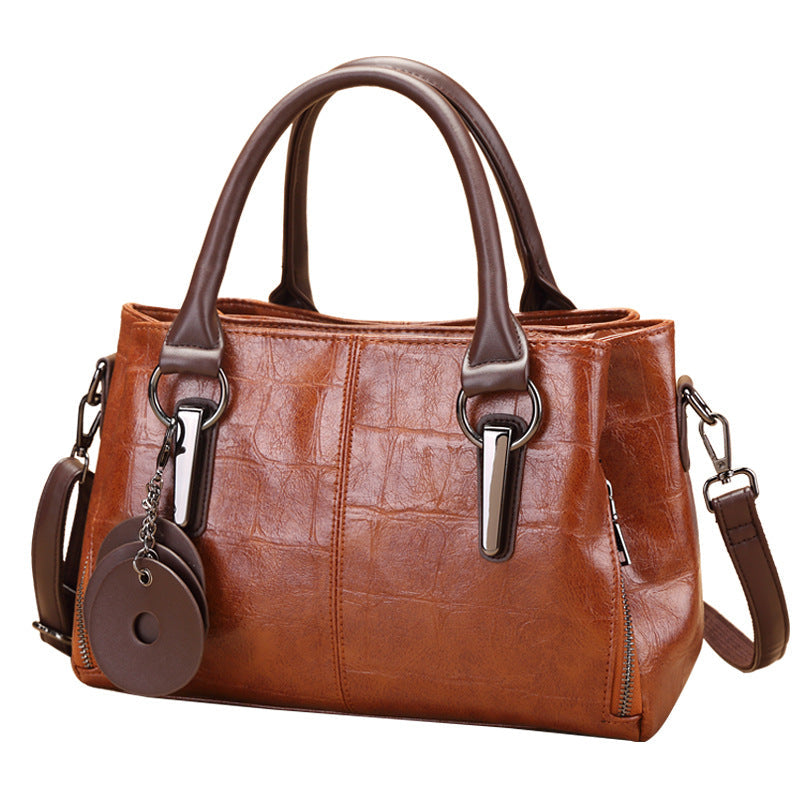 Retro Contrasting Color Travel Bag