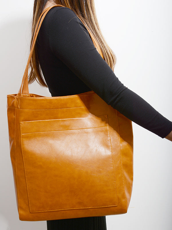 Retro Large Capacity Crossbody Bag