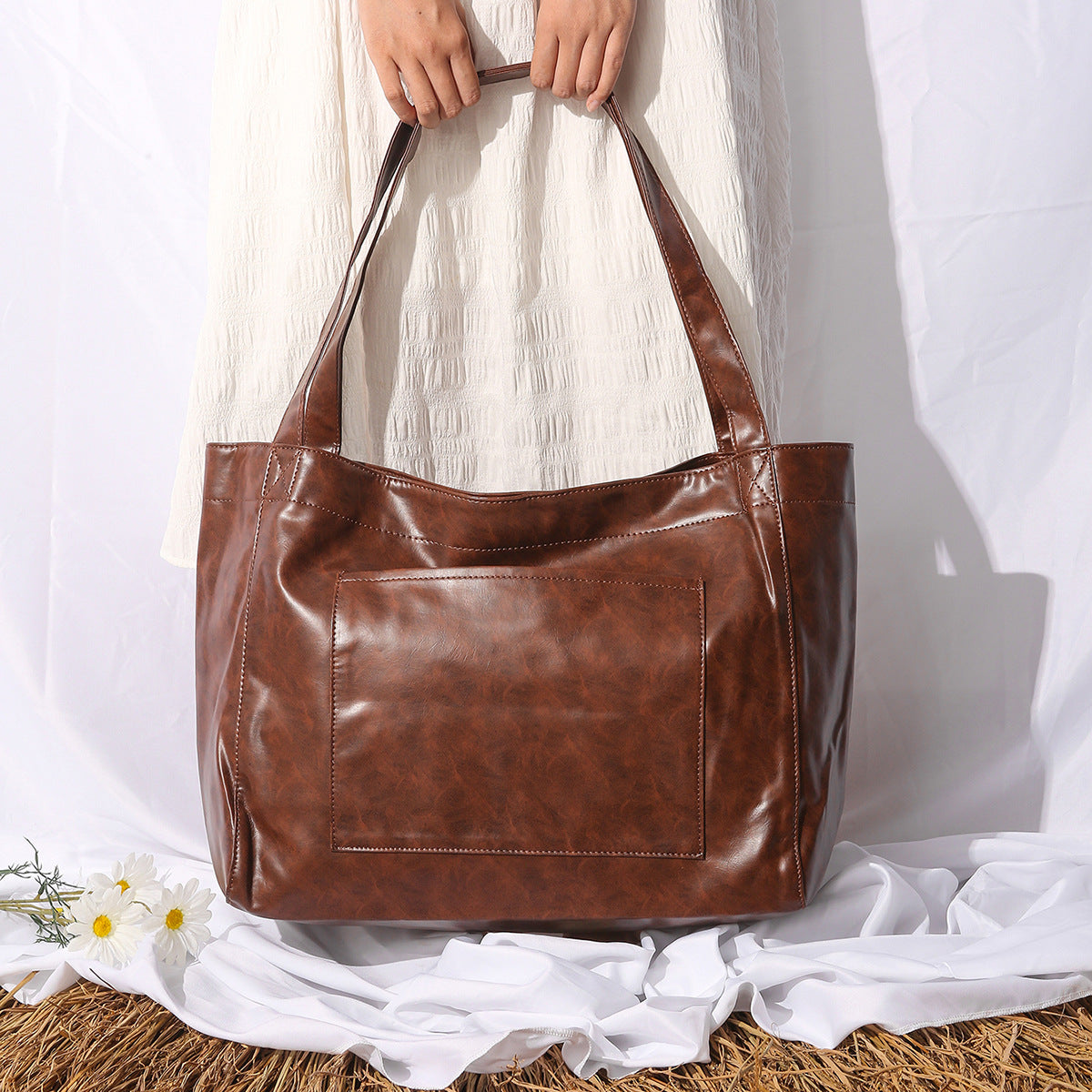 Women's Soft Slouchy Travel Shoulder Bag Travel Bag