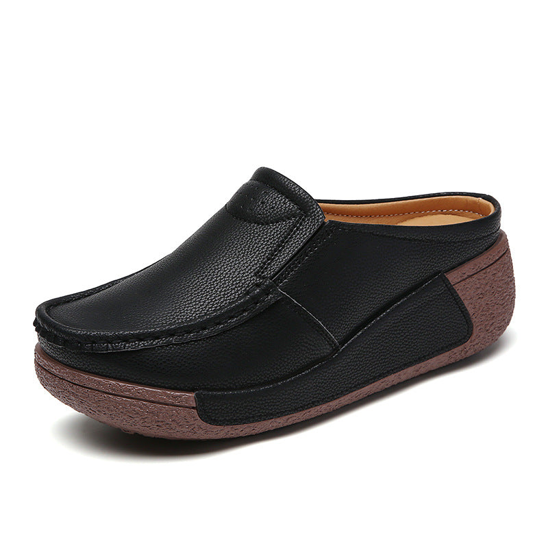 Casual Thick Bottom Slip-On Slippers