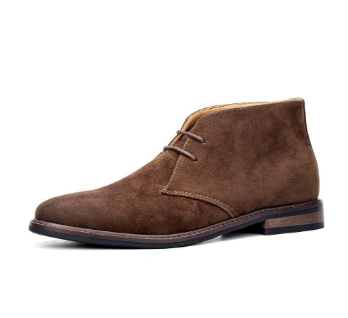 Retro Polished Desert Boots