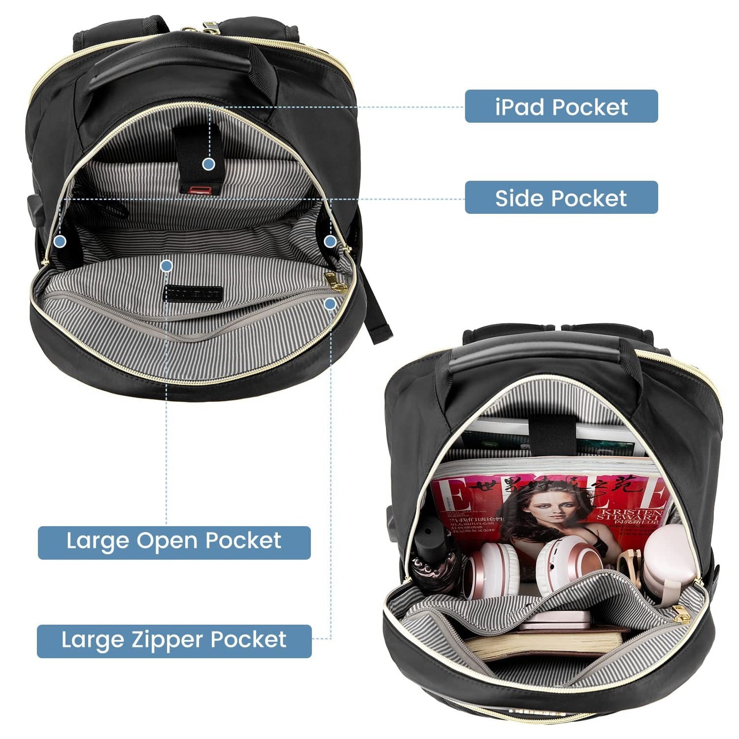 Laptop Backpack Business Large Capacity Laptop Bag