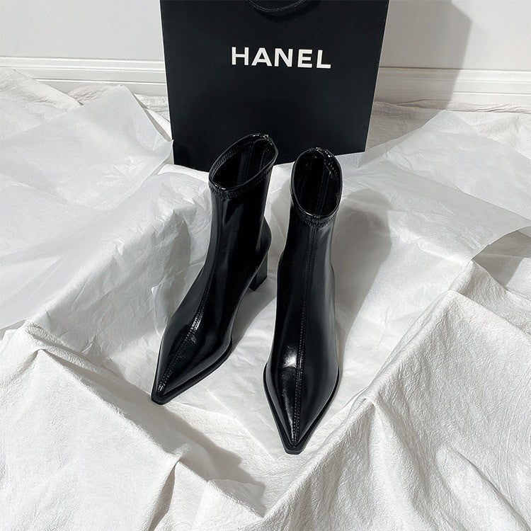 Women's Retro Soft Leather Ankle Boots