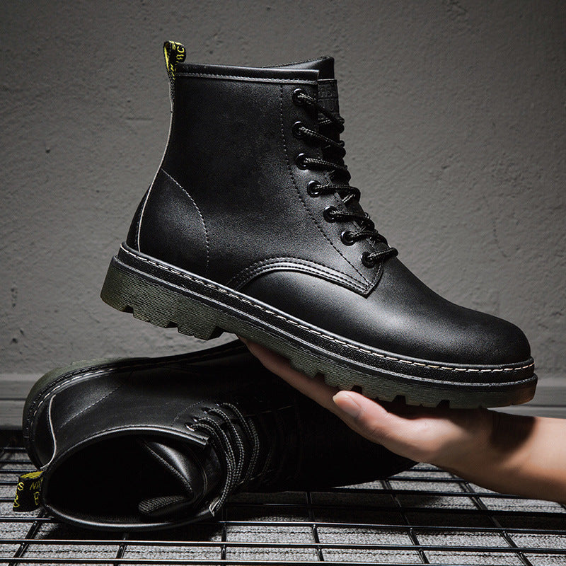 Men's Platform Motorcycle Fashion Martin Boots