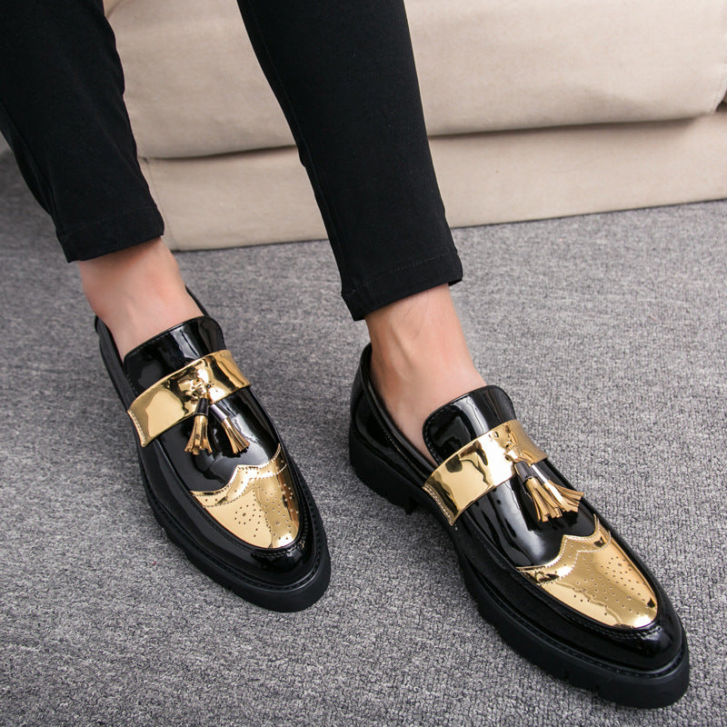Men's British Style Casual Tassel Shoes