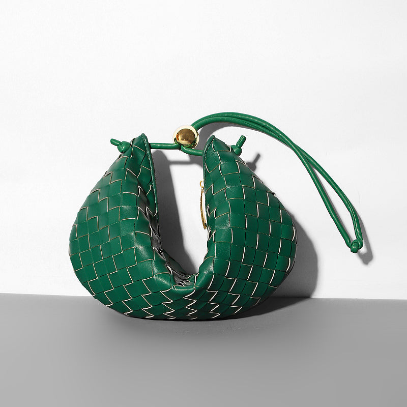 Small Golden Ball Woven Travel Bag
